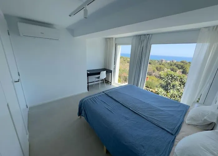 别墅 Zafiro 12 Pax, Pool, Sea Views, Rooftop 德尼亚