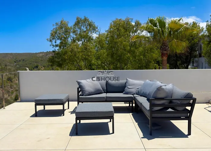 别墅 Zafiro 12 Pax, Pool, Sea Views, Rooftop 德尼亚