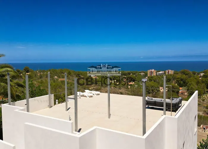 别墅 Zafiro 12 Pax, Pool, Sea Views, Rooftop