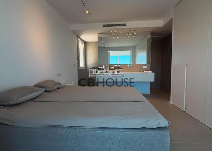 别墅 Zafiro 12 Pax, Pool, Sea Views, Rooftop 德尼亚